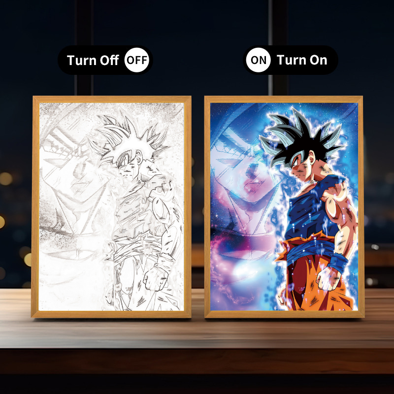 Anime Aura Light Frame: Goku edition ~ Dragon Ball