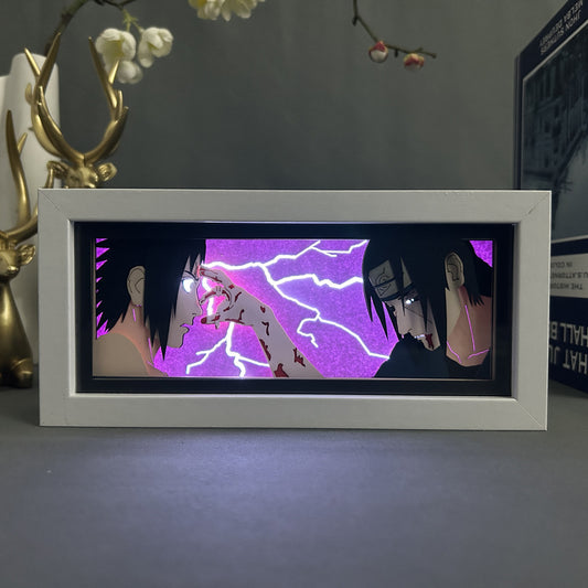 Anime RGB LED Boxlight Series: Sasuke x Itachi Edition ~ Naruto