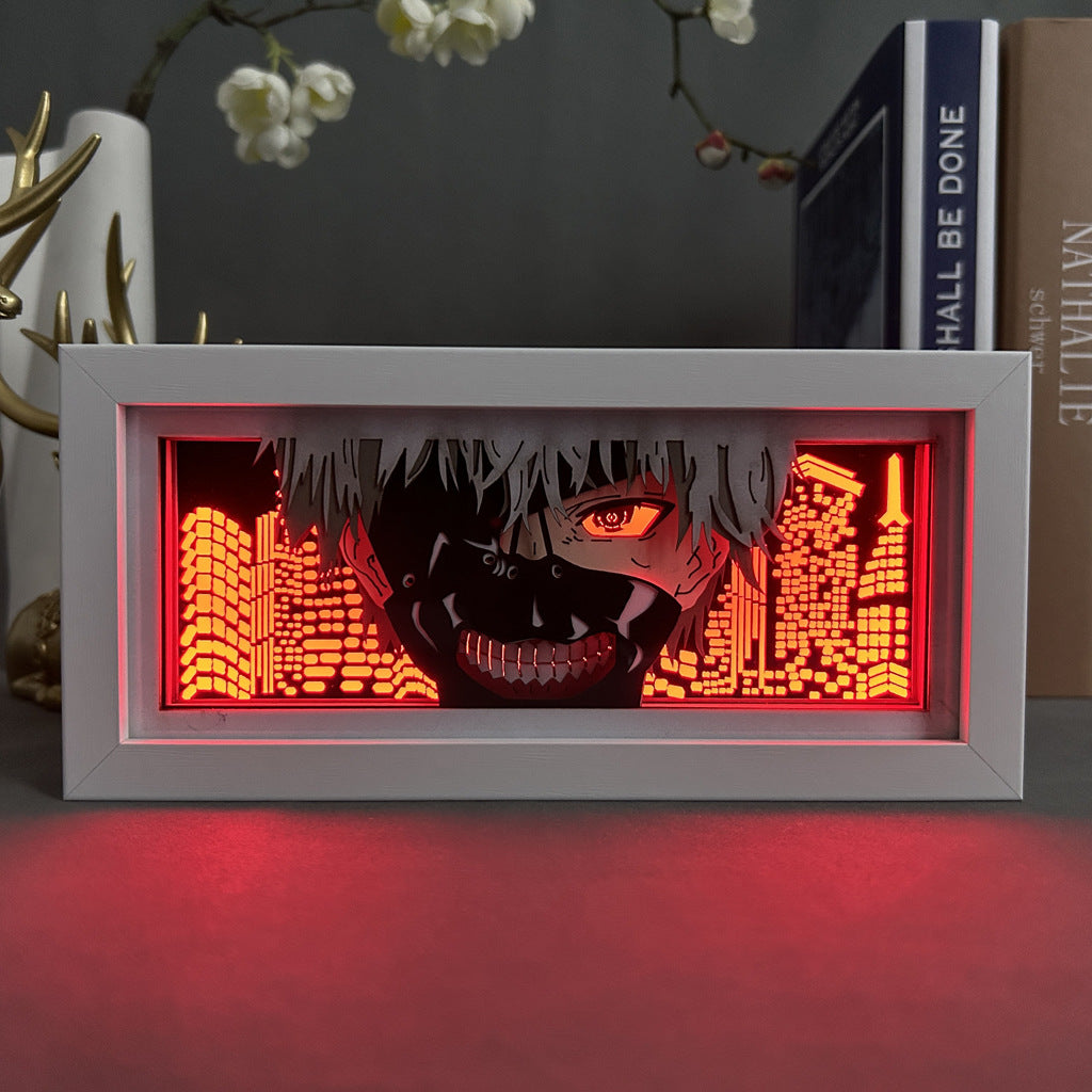 Anime RBG LED Boxlight Series:  Ken Kaneki Edition ~ Tokyo Ghoul