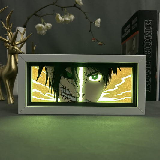 Anime RGB LED Boxlight Series: Eren Yeager Editon ~ Attack On Titan