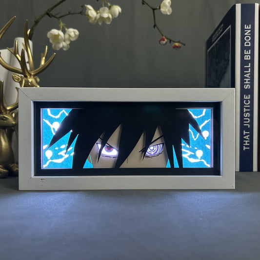 Anime RGB LED Boxlight Series: Sasuke Uchiha Edition ~ Naruto